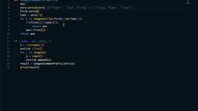 Longest Common Prefix | Placement Preparation | Coding Questions for Placement | Python | Interview смотреть онлайн
