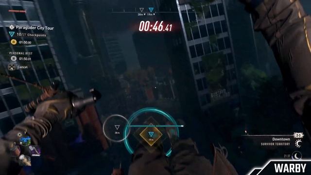 Dying Light 2 - Paraglider City Tour (Gold Medal) Parkour Challenge смотреть онлайн