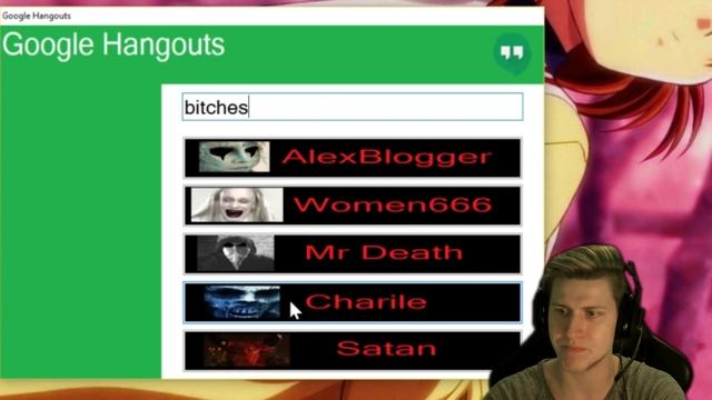 GOOGLE.EXE 2 - GOOGLE HANGOUTS CALL WITH S͞͠͡À̧̧T͘͡A̵̧͝N̵̨̡͘͞ смотреть онлайн