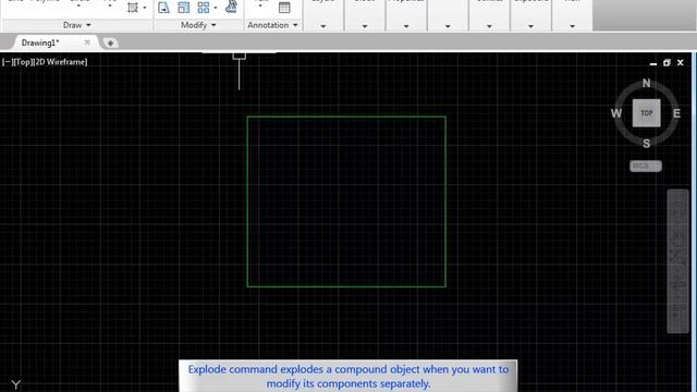 How to use Explode command in AutoCAD смотреть онлайн