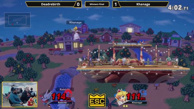 ESC 53 - Winners Final - Deadrebirth (Pokémon Trainer) Vs. Khanage (Peach) - SSBU Local Tournament смотреть онлайн