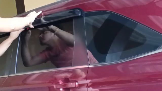 PAANO INSTALL ANG RAIN VISORS NG TOYOTA VELOZ, ITUTORO KO KUNG SAAN ANG HAND BRAKE NG TOYOTA VELOZ! смотреть онлайн