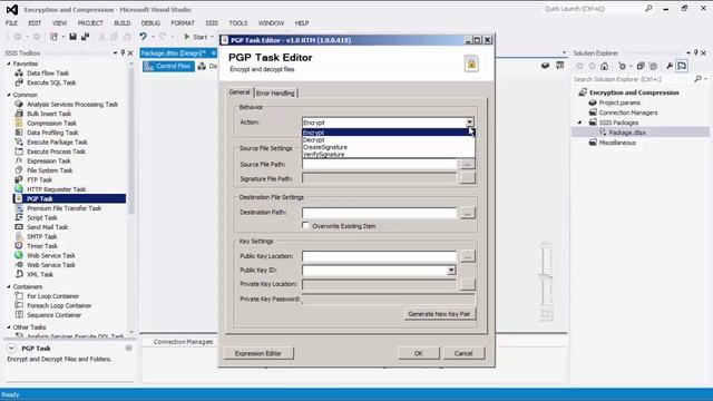 Encryption and Compression Components in the SSIS Productivity Pack - Get Started смотреть онлайн