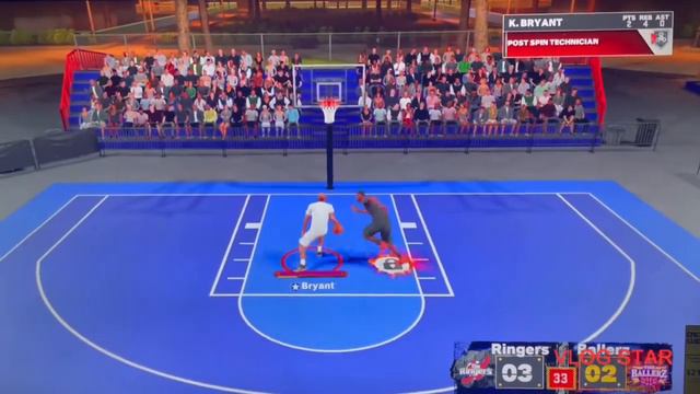 Kobe 🐍 vs LeBron 👑 NBA 2k23 Blacktop 1v1 смотреть онлайн
