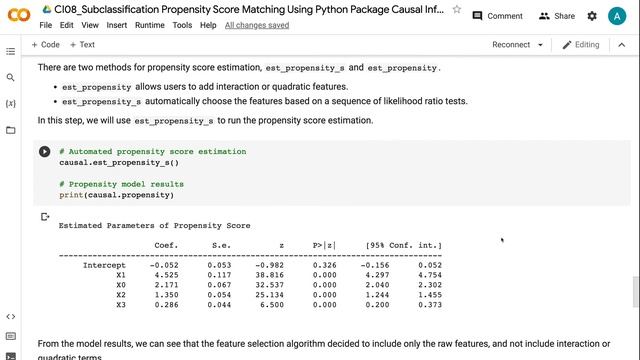 Subclassification Propensity Score Matching Using Python Package Causal Inference смотреть онлайн