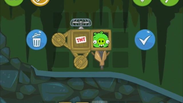 Bad Piggies - Bonus Level 1-I 3 Star Walkthrough Ground Hog Day | WikiGameGuides смотреть онлайн