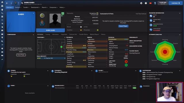 FM22| PAIN BY PAIN: REBUILDING PALACE | EP 3: SCOUTING & SCREENFLOW| CPFC| FOOTBALL MANAGER 22