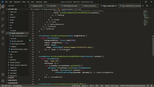 Phone Authentication using Firebase, 2020 || Complete Flutter development Series || Episode #25 смотреть онлайн