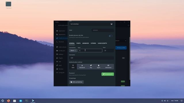 SSH клиент Tabby | UnixHost смотреть онлайн