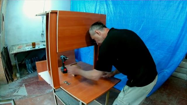 Умывальник мойдодыр - Дуэт из ламинированного ДСП,сборка. смотреть онлайн