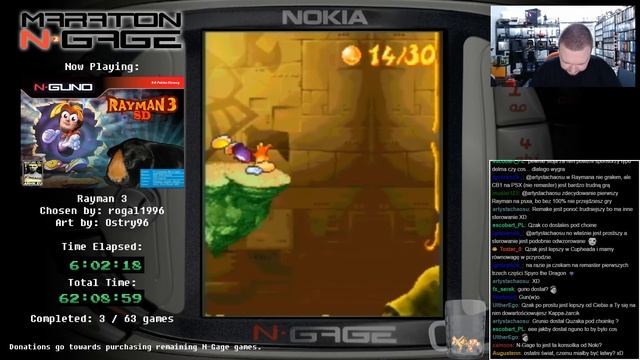 Maraton N-Gage -- Rayman 3 cz. 3 смотреть онлайн