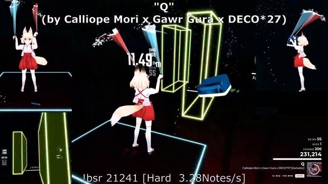 "Q"(by Calliope Mori x Gawr Gura x DECO*27) [Hard] / UPDATE 1.27.0 смотреть онлайн