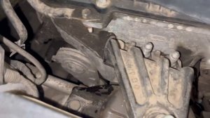 Замена натяжного механизма обводной системы и обводного ролика Hyundai SONATA / KIA K5 LPI