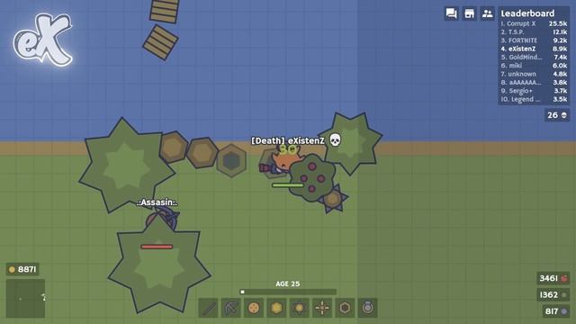 Moomoo.io - River TROLLING! Funny moments + Intense Fight (Corrupt X, Jhonxay, Sergio+, L4gg3y) смотреть онлайн
