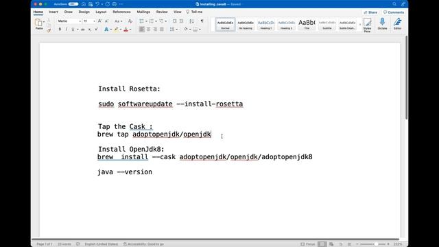 Java 8 Installation on Apple Silicon [2022] смотреть онлайн