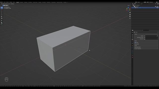 Перемещение, вращение, масштабирование в BLENDER смотреть онлайн