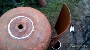 Мангал-коптильня-смокер-барбекю из газового баллона своими руками.