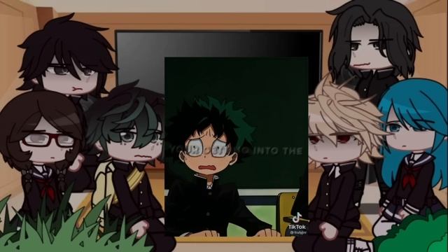 Deku's Past Classmates React to his future || LAZY || bad eng+ cringe|| Manga spoilers!! || Apluha смотреть онлайн