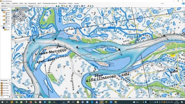 Карты Глубин Реки Обь Garmin Basecamp смотреть онлайн