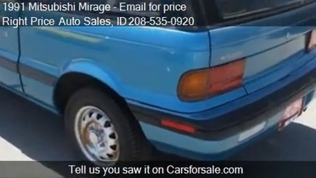 1991 Mitsubishi Mirage Base 2dr STD Hatchback for sale in Id смотреть онлайн