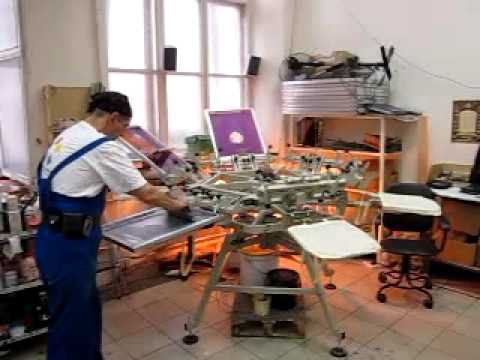 Трафаретная карусель 6х6 + промежуточная сушилка - 1 смотреть онлайн