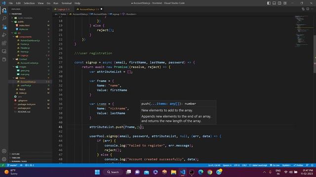AWS Cognito + React JS - Getting User Attributes || Serverless Framework смотреть онлайн
