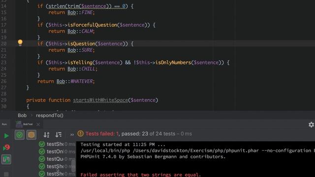 Refactor Bob exercise from Exercism смотреть онлайн