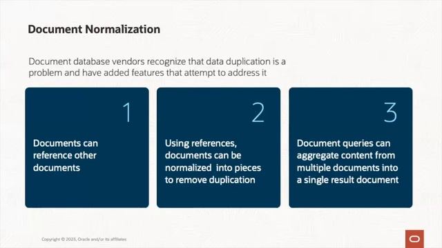 Oracle Database 23c - JSON Relational Duality смотреть онлайн