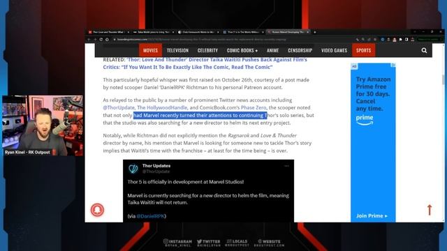 Marvel Is DONE With Taika Waititi After Thor 4 DISASTER | Gets FIRED, Replacing Him For Thor 5! смотреть онлайн