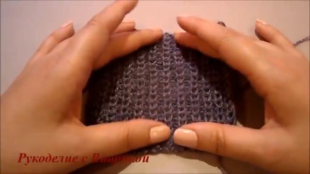 Пуловер спицами.Размер 50-52.Часть №1 смотреть онлайн