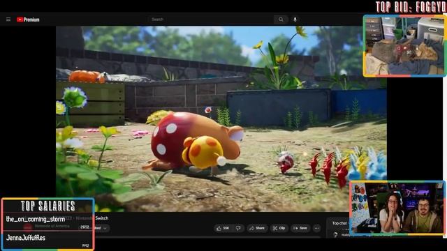 Pikmin 3 World Record holders react to Pikmin 4 trailer смотреть онлайн