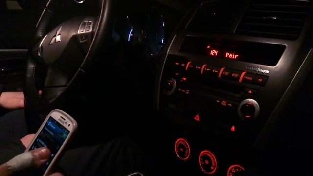 Bluetooth Connection Mitsubishi ASX Tutorial