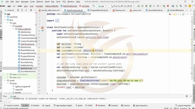 Kotlin Tutorial: Steps to Format the Date in Android | #learnvibes #android #androidstudio смотреть онлайн