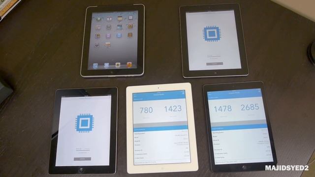 Ultimate iPad Comparison: iPad Air vs iPad 1/2/3/4 Performance Test (All iPads ever!) смотреть онлайн