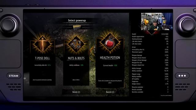 L'Apocalypse Zombie est là ! Je joue à Yet Another Zombie Survivors sur Steam Deck en Early Access смотреть онлайн