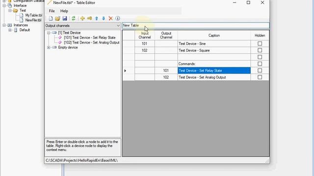Rapid SCADA 5.7. Table Editor смотреть онлайн