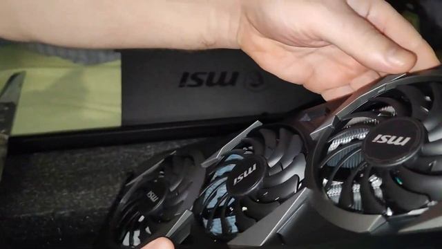 Распаковка видеокарты - NVIDIA GeForce RTX 3060 VENTUS 3X MSI 12GB! смотреть онлайн