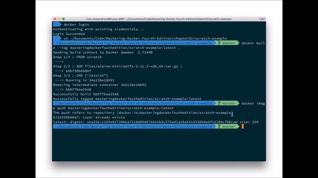 Mastering Docker | 3. Storing and Distributing Images смотреть онлайн