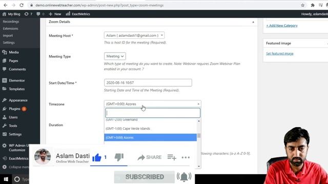 How to Host and Join a Zoom Meeting with WordPress - Zoom Integration with Website смотреть онлайн
