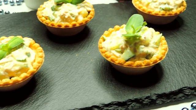 Простые Тарталетки Для Праздничного Стола смотреть онлайн