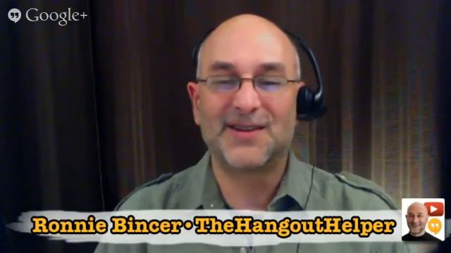 Ronnie Bincer, the Hangout Helper, talks about Google+ Hangouts On Air смотреть онлайн