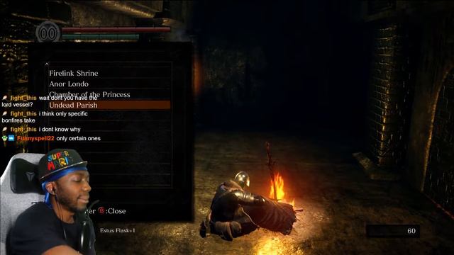 Dark Souls Blind Playthrough - Gaping Dragon and Doggo Sif (Part 17) смотреть онлайн