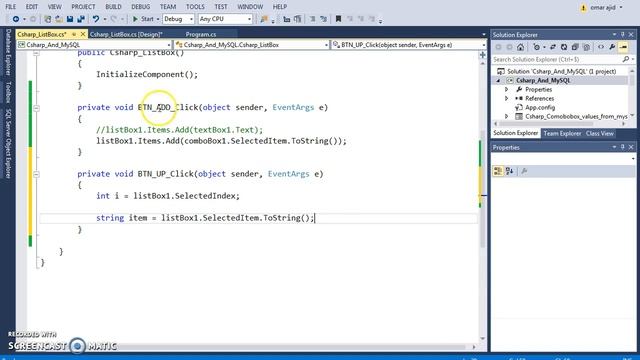 C# Tutorial - How To Add And Remove Item From ListBox And Move ListBox Item Up N Down In C# [+ Code смотреть онлайн
