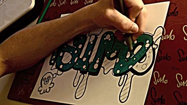 Graffiti sur papier ◊◊◊ Speed drawing ◊◊◊ Stylefile & Promarker смотреть онлайн