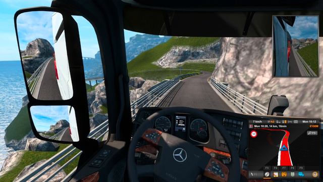 Euro truck simulator 2 Grand Utopia 1.15 Map For 1.46 Beautiful And 🥶 Dangerous 🥵 Road #ets2 смотреть онлайн