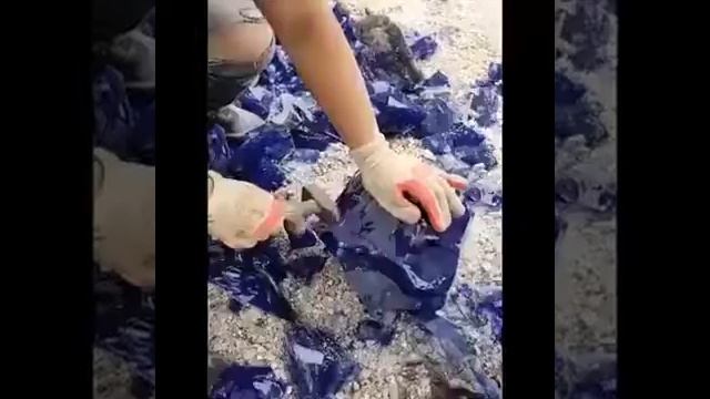 Тайна создания блоков для пирамид Древнего Египта раскрыта ?? Толстые гвозди и кувалда. смотреть онлайн