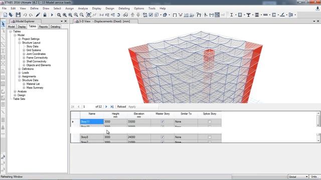 CSI ETABS - 04 - P Delta Analysis (How to include P-delta effects) | Part 2 смотреть онлайн