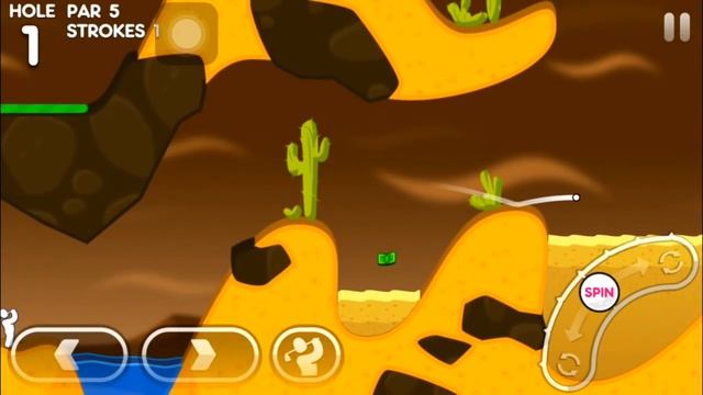 Super Stickman Golf 3 Gameplay (By Noodlecake Studios Inc) iOS / Andoid Video HD смотреть онлайн