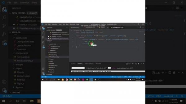 how to create your first react app