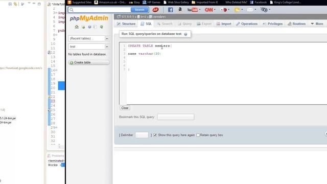 (Java | MySql) | Creating Tables in SQL | Episode 2 смотреть онлайн